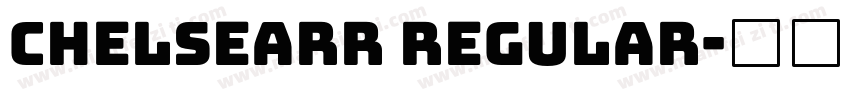 ChelseaRR Regular字体转换